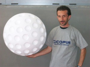 palla da golf in polistirolo (1)